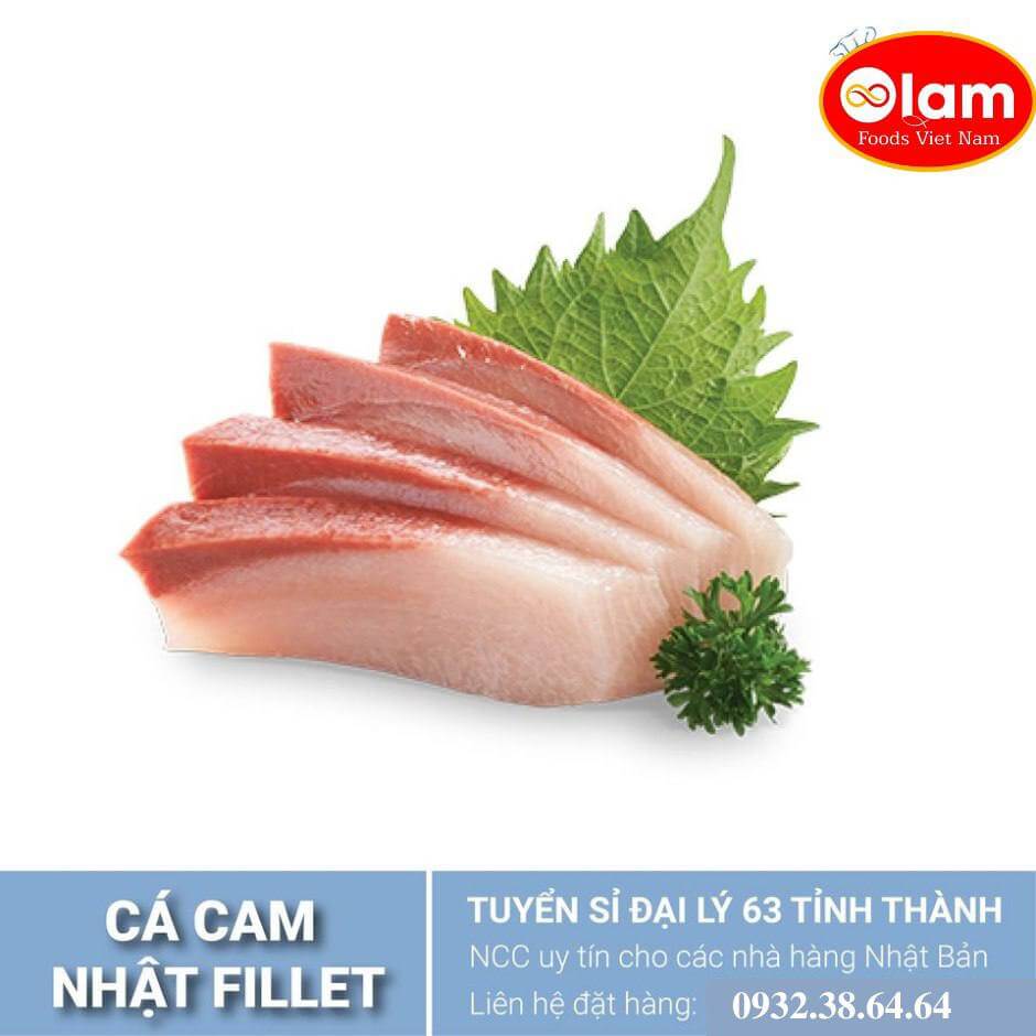 Cá Cam Nhật phi lê - Uwajima Kaido  Brand  ブリの切り身 / Yellow Tail Hamachi Fillet
