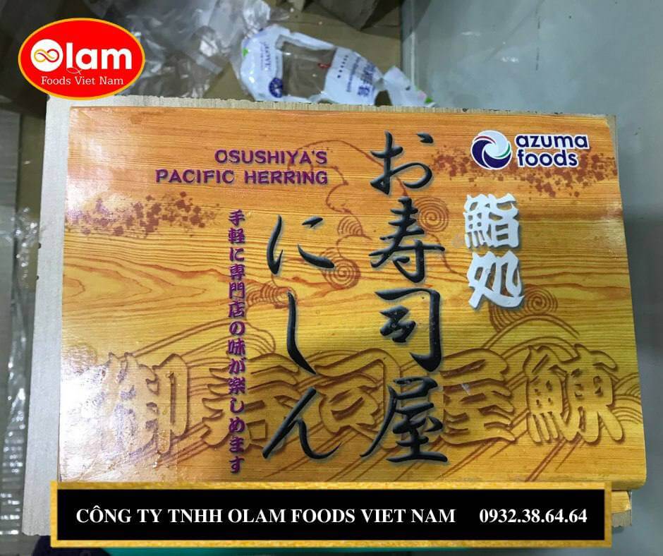 Cá trích ép trứng Azuma Brand / KANZUNOKO NISHIN