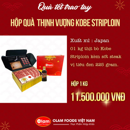 HỘP QUÀ THỊNH VƯỢNG KOBE STRIPLOIN