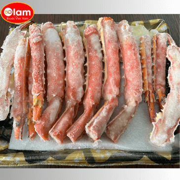 Chân cua Hoàng Đế nửa vỏ Hấp Chín Đông lạnh / FZ ALASKAN KING CRAB LEGS