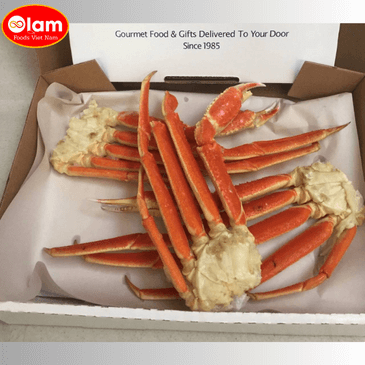 Chân cua Tuyết Hấp Chín  Đông lạnh /  FZ.Alaska Jumbo Snow Crab Legs