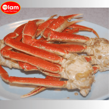 Chân cua Tuyết Hấp Chín  Đông lạnh /  FZ.Alaska Jumbo Snow Crab Legs