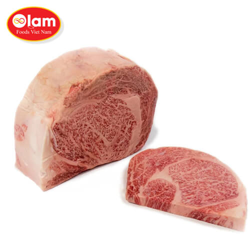 Đầu thăn ngoại Bò Nhật Bản A5 Wagyu Ribeye  リブロース