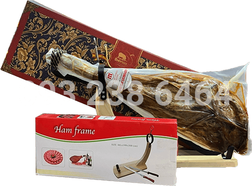 HỘP QUÀ : Montesano- Jamon Bellota pure Iberico 100%  (Full ham 7-9kg)