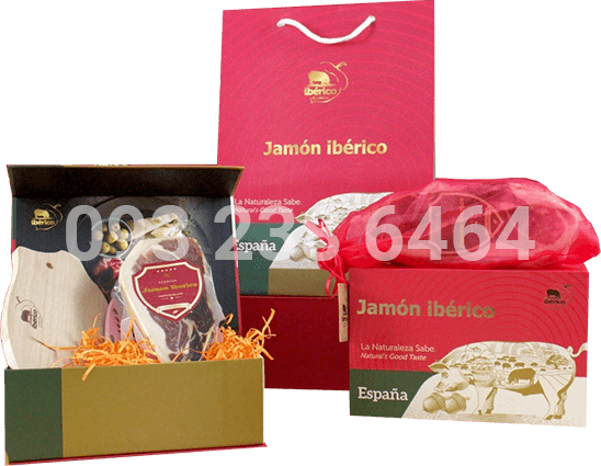 HỘP QUÀ : Iberico Bellota Đùi Trước