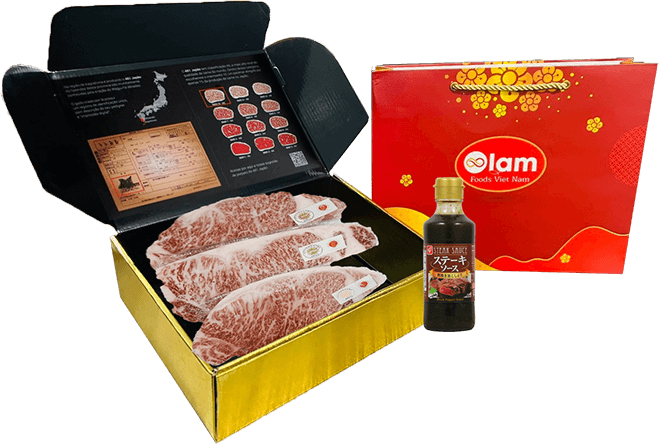 HỘP QUÀ THỊNH VƯỢNG : KOBE Ribeye