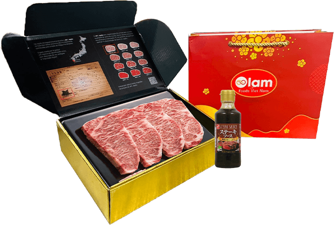 HỘP QUÀ PHÚ SĨ I :  Wagyu Striploin A5