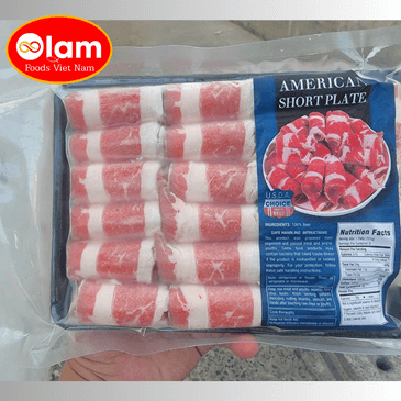 US Beef Short Plate - Thịt Ba chỉ bò Mỹ