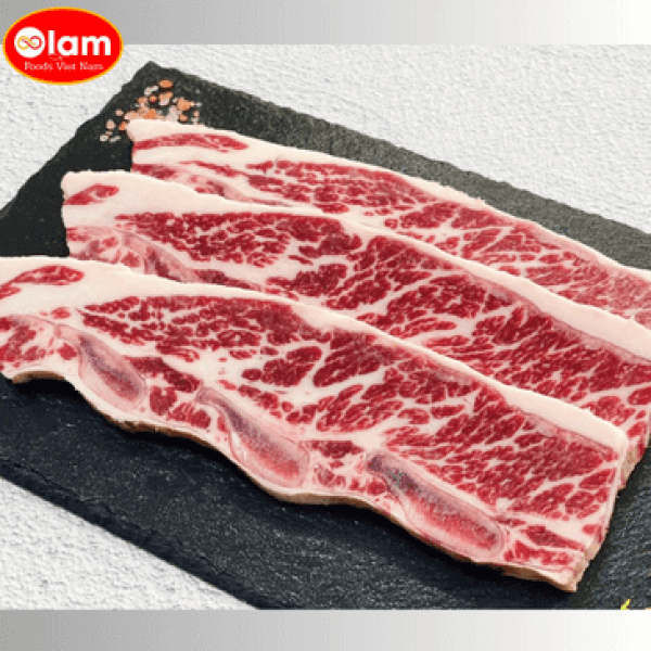 US Black Angus Beef Short Rib - Sườn Bò Mỹ Có Xương