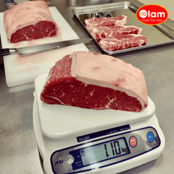 AUST. BEEF STRIPLOIN A  Thịt thăn ngoại  Bò Úc A