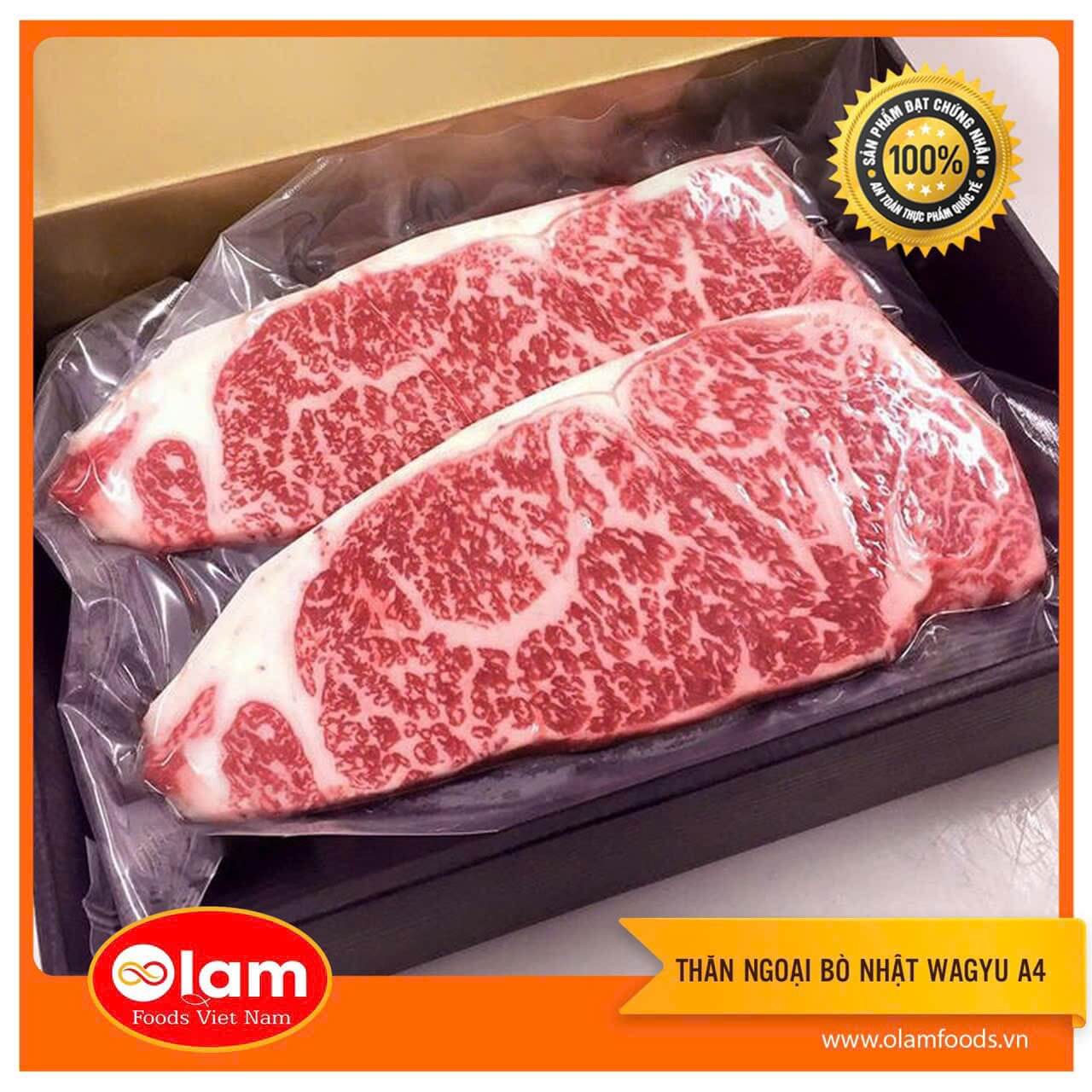 Thăn ngoại Nhật Bản A4 - Wagyu Hitachi Sirloin サーロイン