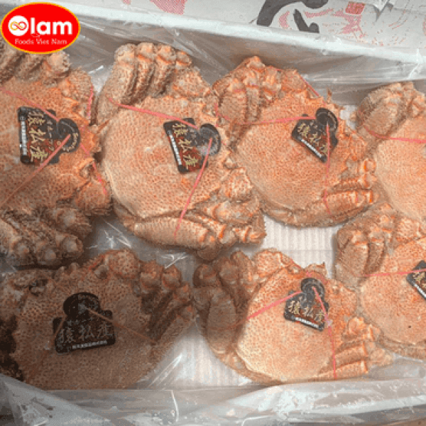 Cua Lông Hokaido / Whole Boiled Hokkaido Premium Kegani, Horse Hair Crab – Frozen