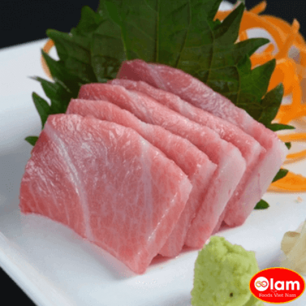 Lưng Cá ngừ vây xanh Saku / Frozen .  Kuro Maguro Tuna Chu-toro (Sashimi Grade)